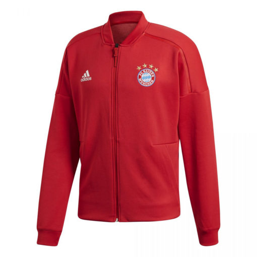 Mikina Bayern Adidas ZNE červená s logem