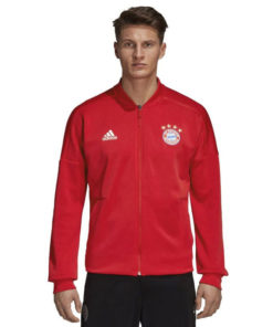 Mikina Bayern Adidas ZNE červená s logom Bayern