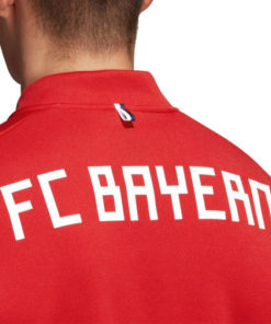 Mikina Bayern Adidas ZNE červená s nápisem