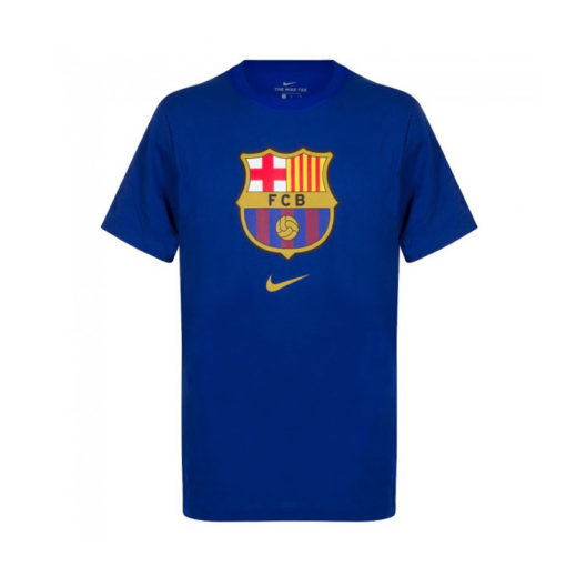 Tričko FC Barcelona Nike Tee Evergreen modrá farba