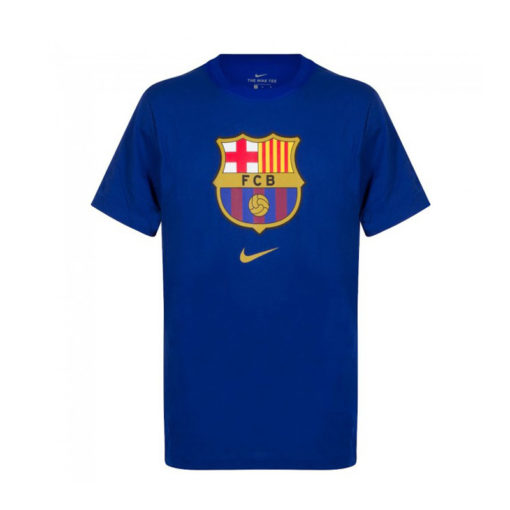 Triko FC Barcelona Nike Tee Evergreen modrá barva