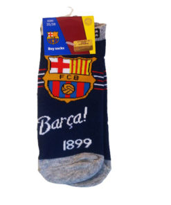 Dětské ponožky Barca 1899 tmavomodré logo