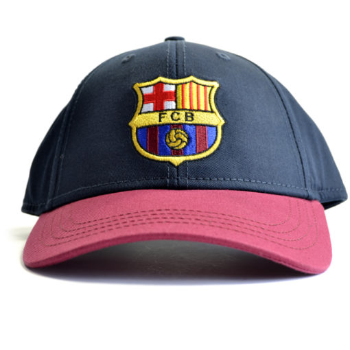 Kšiltovka FC Barcelona Contrast Tmavě modrá s logem
