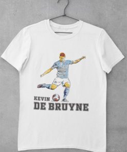 Triko De Bruyne Manchester City bílé