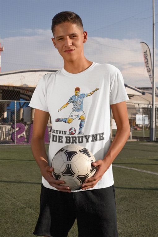 Tričko De Bruyne Manchester City biele chlapčenské