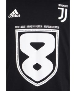 Tričko Juventus 19 Winners Adidas čierne s grafikou