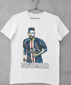 Triko Neymar PSG bílé