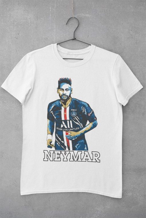 Tričko Neymar PSG biele