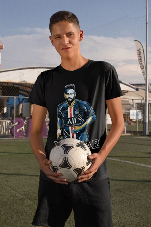 Tričko Neymar PSG čierne chlapec