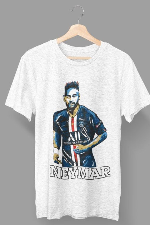 Tričko Neymar PSG šedé
