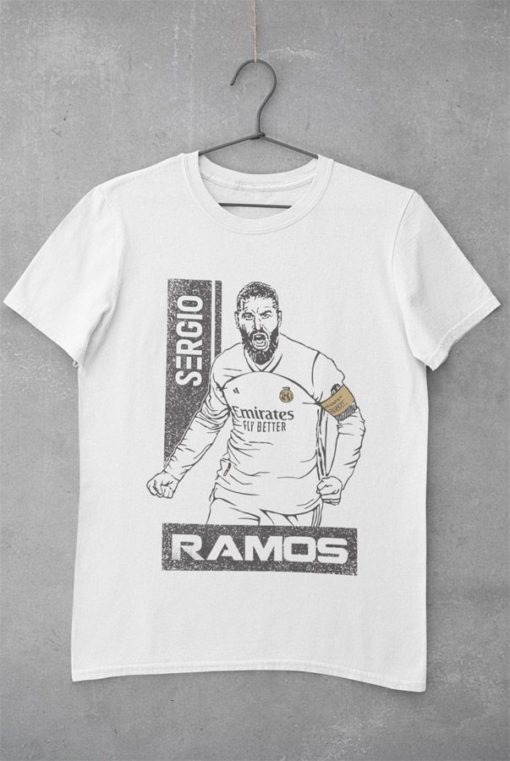Tričko Ramos Real Madrid biele