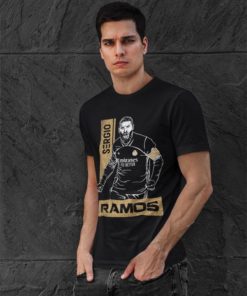 Tričko Ramos Real Madrid čierne pánske