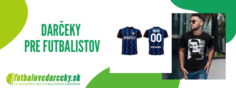 darčeky pre futbalistov