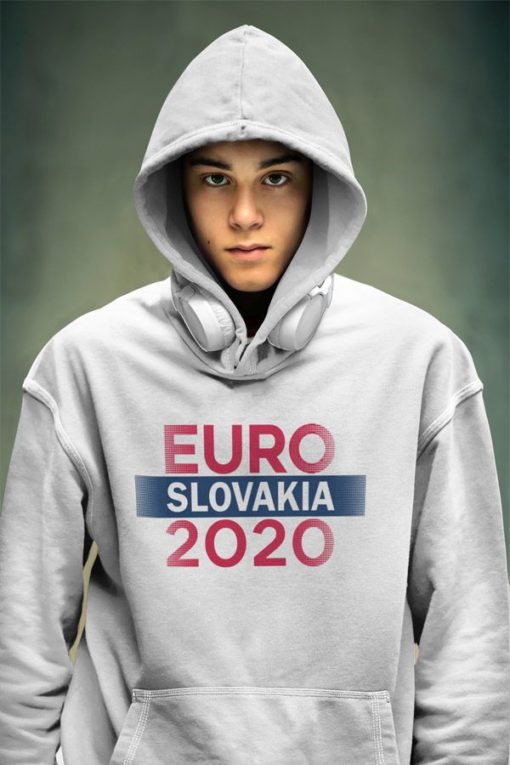 Mikina EURO Slovakia chlapec sivá