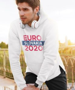 Mikina EURO Slovakia pánska biela