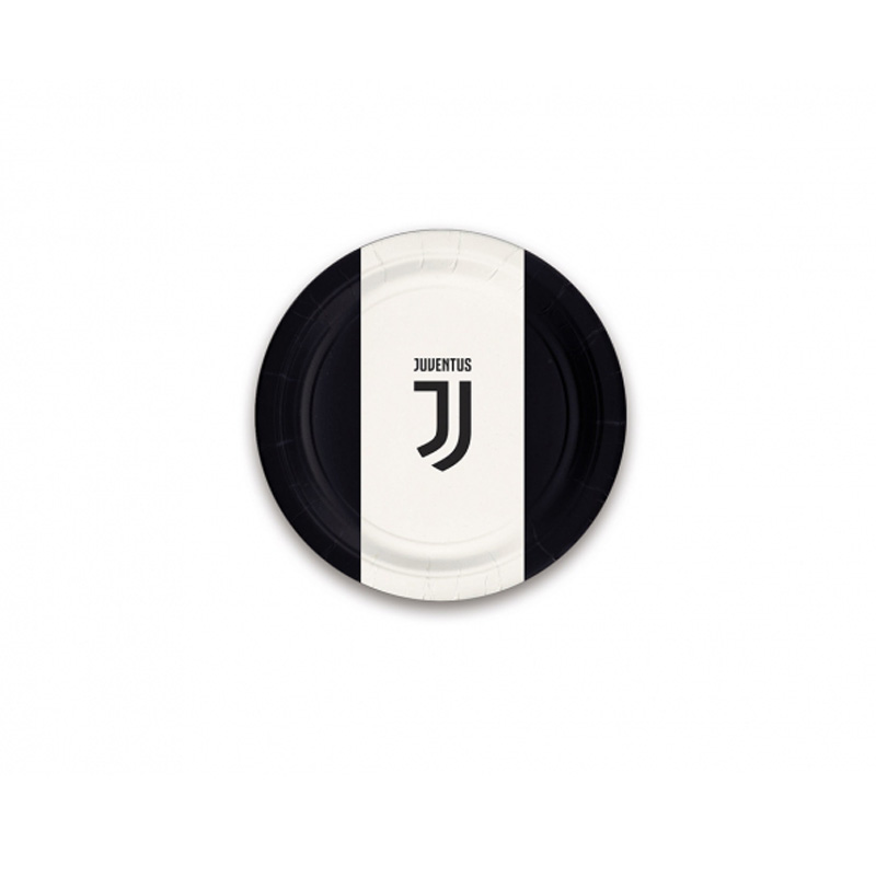 Sada párty talířů Juventus s logem 18 cm