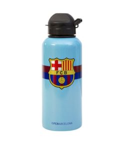 Fľaša Barcelona slabo modrá Aluminium 400ml