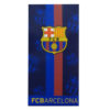 Uterák FC Barcelona modrý s logom 70x140cm