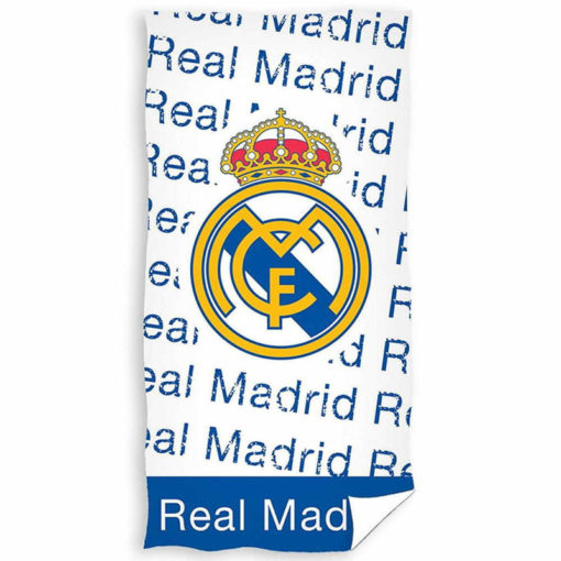 Ručník Real Madrid modro-bílý 75x150