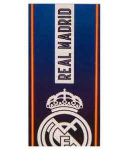 Ručník Real Madrid modrý s logem 70x140