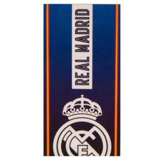 Ručník Real Madrid modrý s logem 70x140