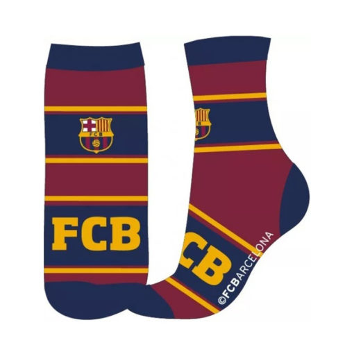 Detské ponožky Barcelona FCB modro-červené