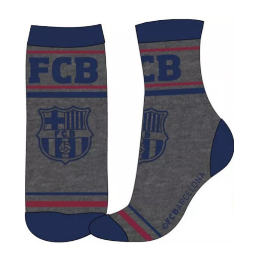 Detské ponožky Barcelona FCB šedé