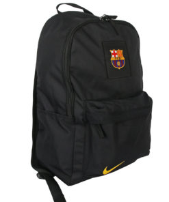 Športový batoh FC Barcelona Nike čierny bočné vrecko