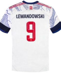 Dětský dres Lewandowski Bayern Liga mistrů 2021-22 replika - jméno a číslo