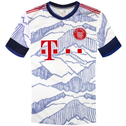 Detský dres Lewandowski Bayern Liga majstrov 2021-22 replika - predná strana