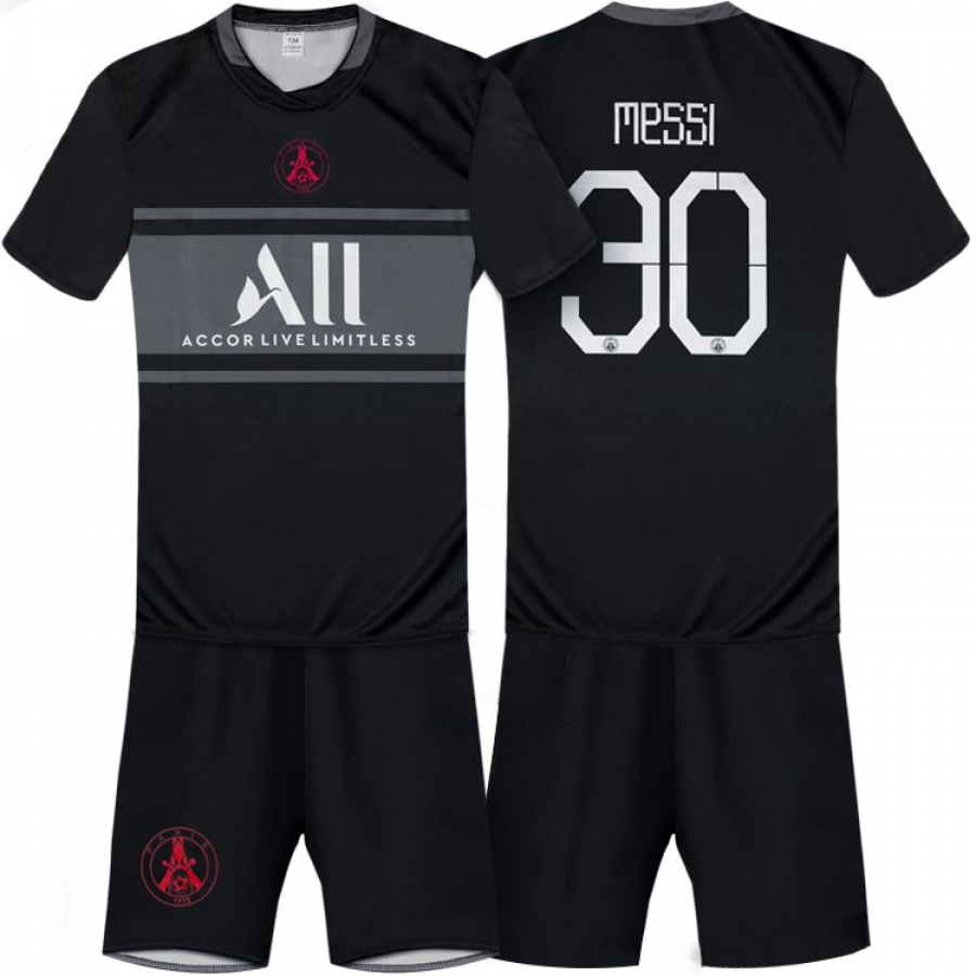 Dětský dres Messi PSG 2021/22 replika černá