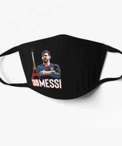 Rúško Messi PSG 30 čierne