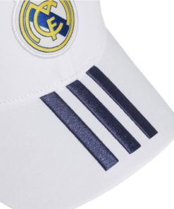 Kšiltovka Real Madrid Adidas bílo-černá pásy