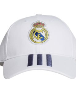 Šiltovka Real Madrid Adidas bielo-čierna šilt