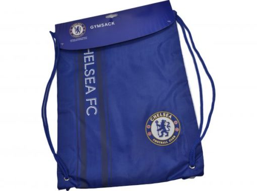 Vak na chrbát Chelsea so šnúrkami modro-čierny Gymsack