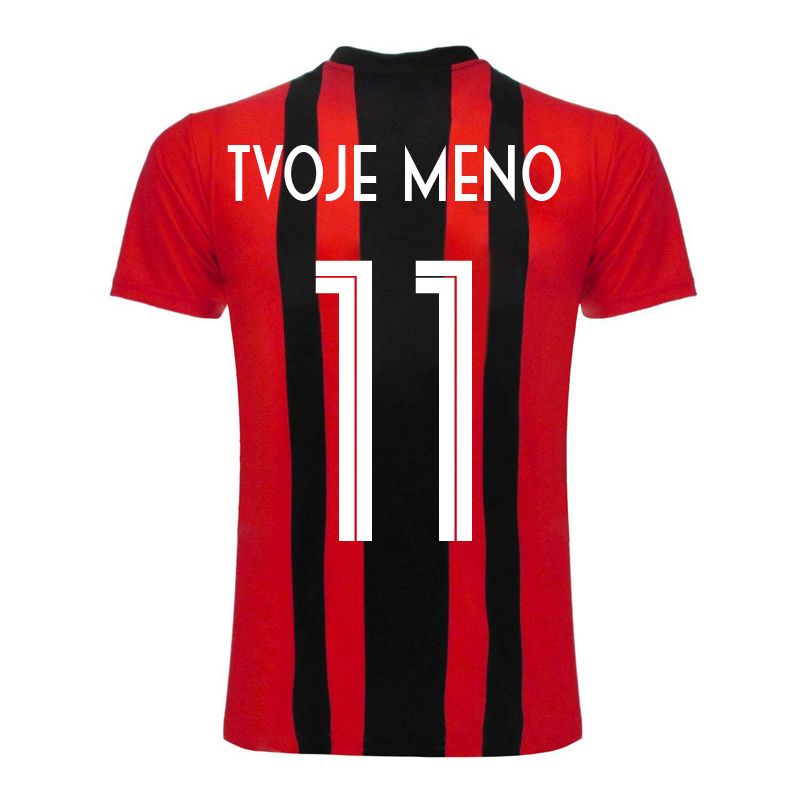 Dres AC Milan 2021/2022 s vlastním potiskem - Image 3