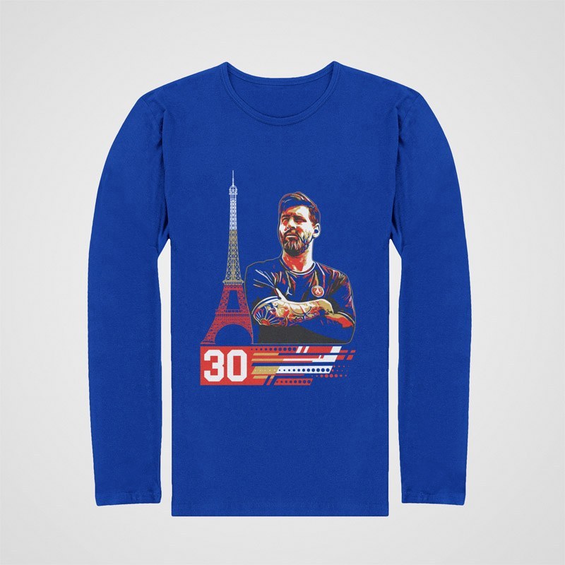 Tričko s dlouhým rukávem Messi PSG 30