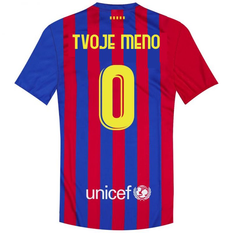 Dětský dres FC Barcelona 2021/22 s možností potisku - Image 2