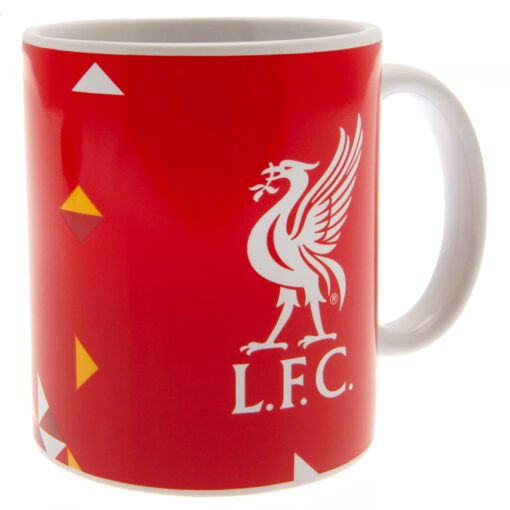 Hrnček Liverpool s logom červený 2023