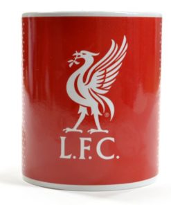 Hrnček Liverpool s logom červený Liverbird