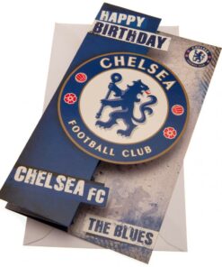 Narodeninová karta Chelsea FC The Blues