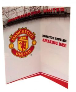 Narodeninová karta Manchester United Amazing Day