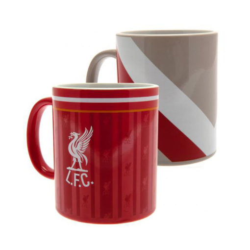 Set dvou hrníčků FC Liverpool Retro - červený LFC a béžový