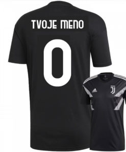 Tréninkové tričko Juventus s možností potisku jméno a číslo