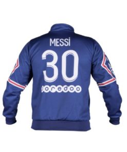 Detská mikina Messi PSG 202122 replika modrá meno a číslo