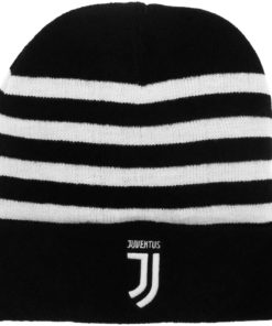 Čiapka Juventus s logom klubu čierno-biela