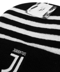 Čepice Juventus s logem klubu černo-bílá s logem