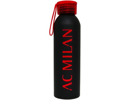 Fľaša AC Miláno Čierna Aluminium
