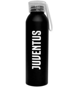 Fľaša Juventus Aluminium 650ml Čierna