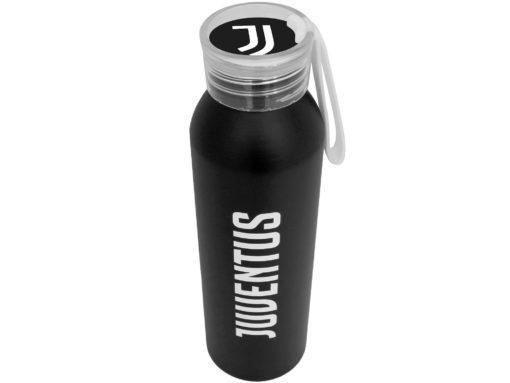 Fľaša Juventus Aluminium 650ml Čierna s logom